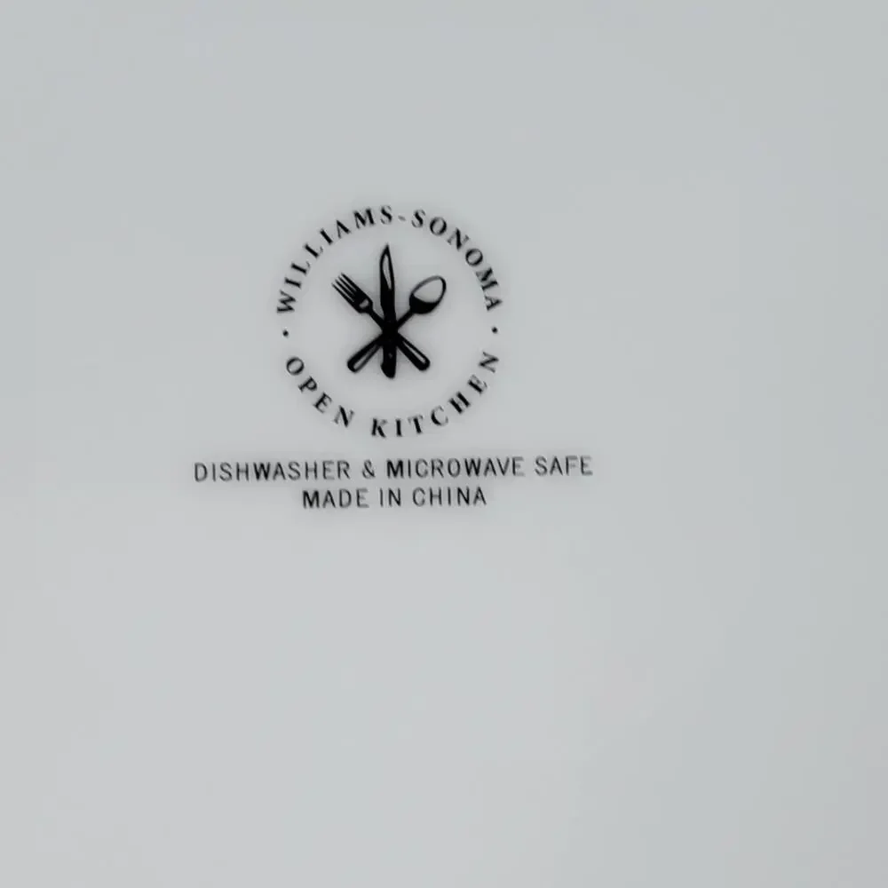 Williams Sonoma Open Kitchen Plate 9